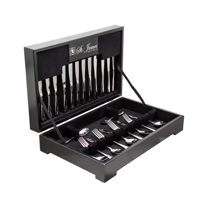 ST James Kensington 112Pc Set  in Wooden Canteen