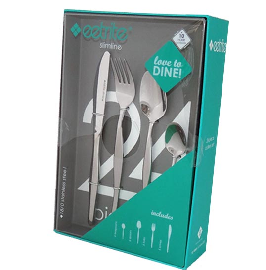 Slimline Cutlery Set 24 Pieces