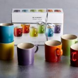 Rainbow Mugs 350ml Set of 6