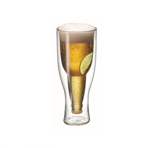 Top Up Twin Wall Beer Glass 400ml