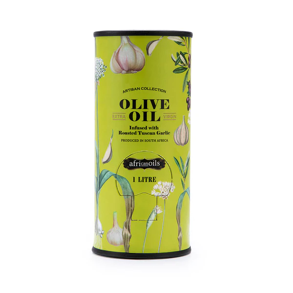 Olive Oil Infused with Roasted Tuscan Garlic 1L