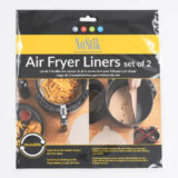 NoStik Air Fryer Liners 25.5cm & 23.5cm Set of 2