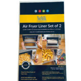 NoStik Air Fryer Liners Rectangular 31x40cm SetOf2