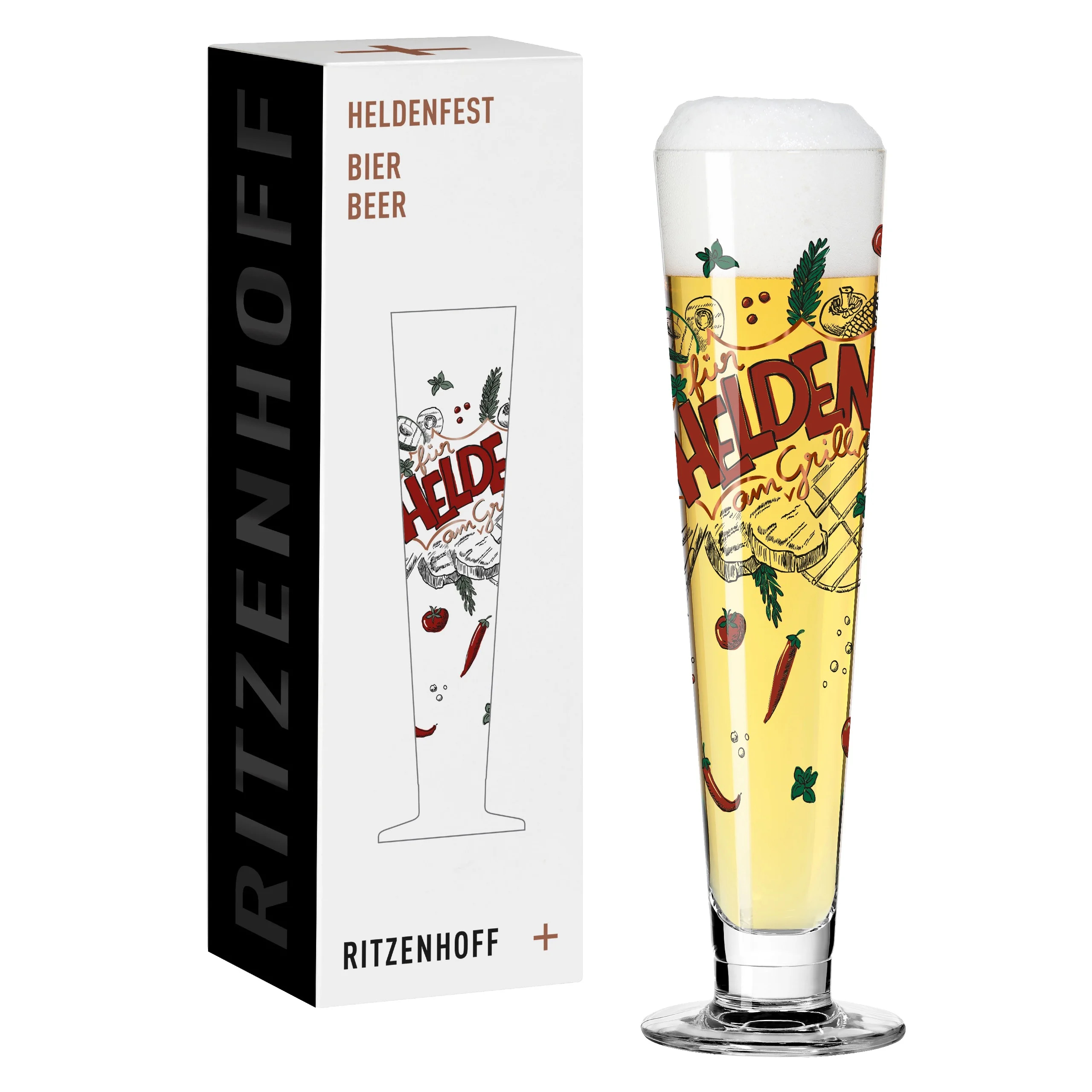 Ritzenhoff Heldenfest Beer Glass Henrike Stein
