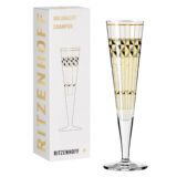 Ritzenhoff Golden Night Champagne Glass