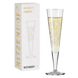 Ritzenhoff Golden Night Champagne Glass L.Kuhner