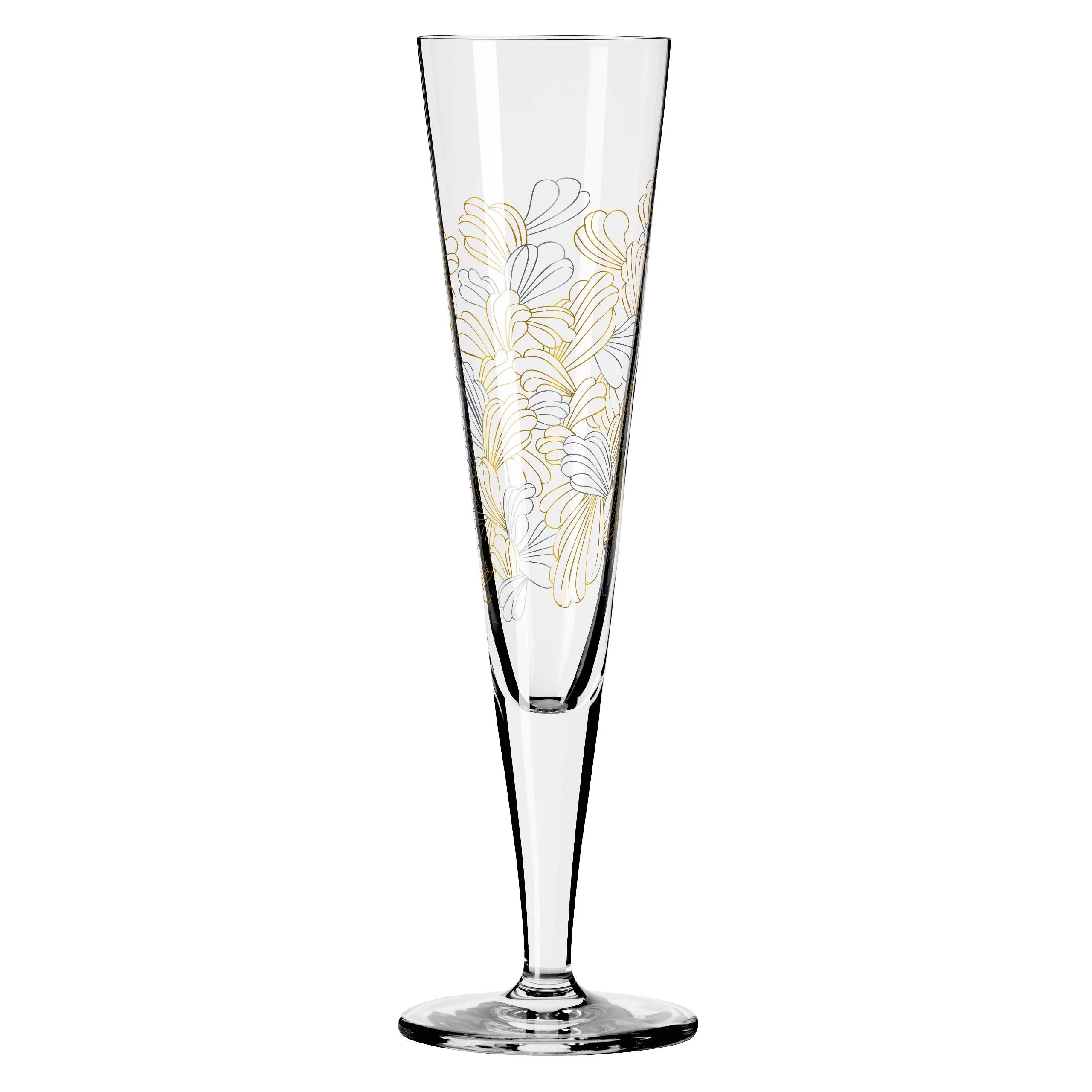 Ritzenhoff Golden Night Champagne Glass L.Kuhner