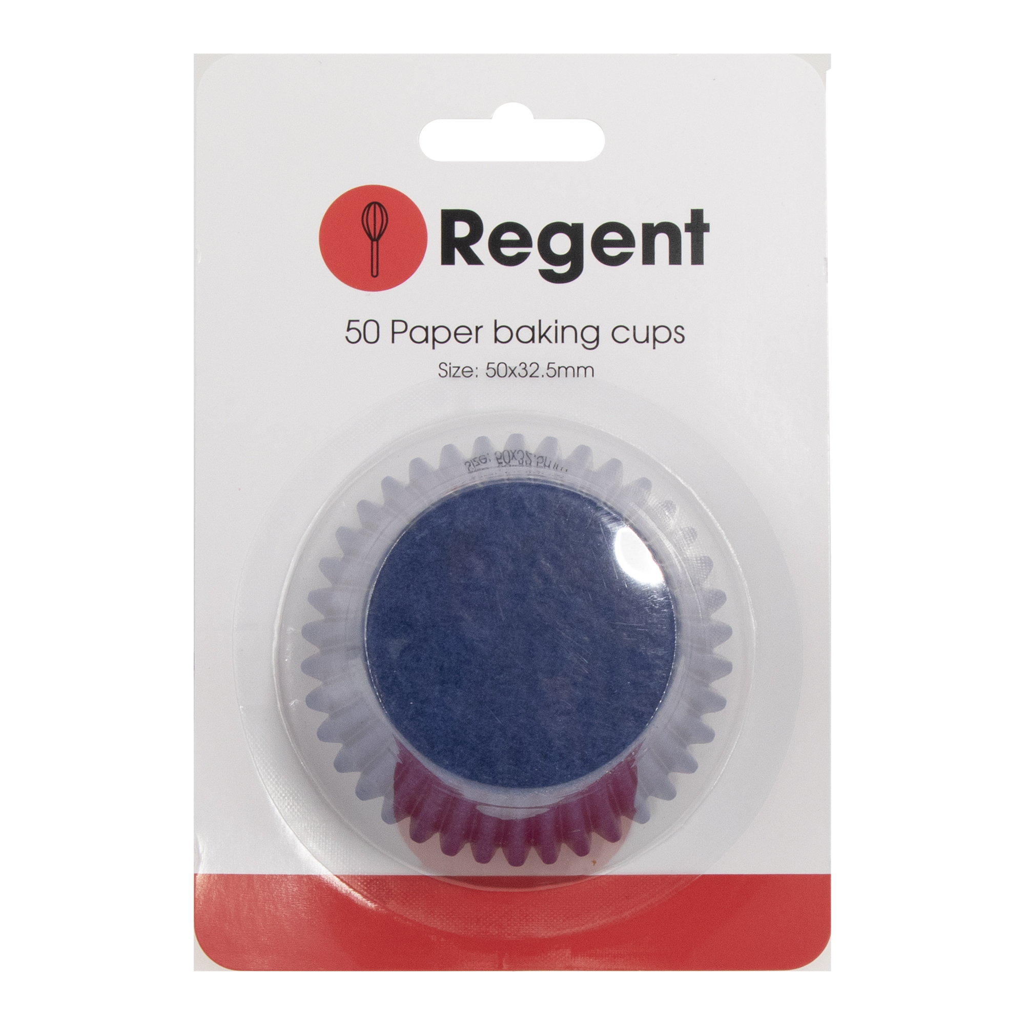 Regent Cake Cups Blue Glassine Paper 50Pc
