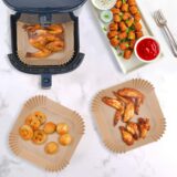 Creative Air Fryer Paper Liners Set of 50