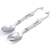 Earthangel Giraffe Salad Servers Large