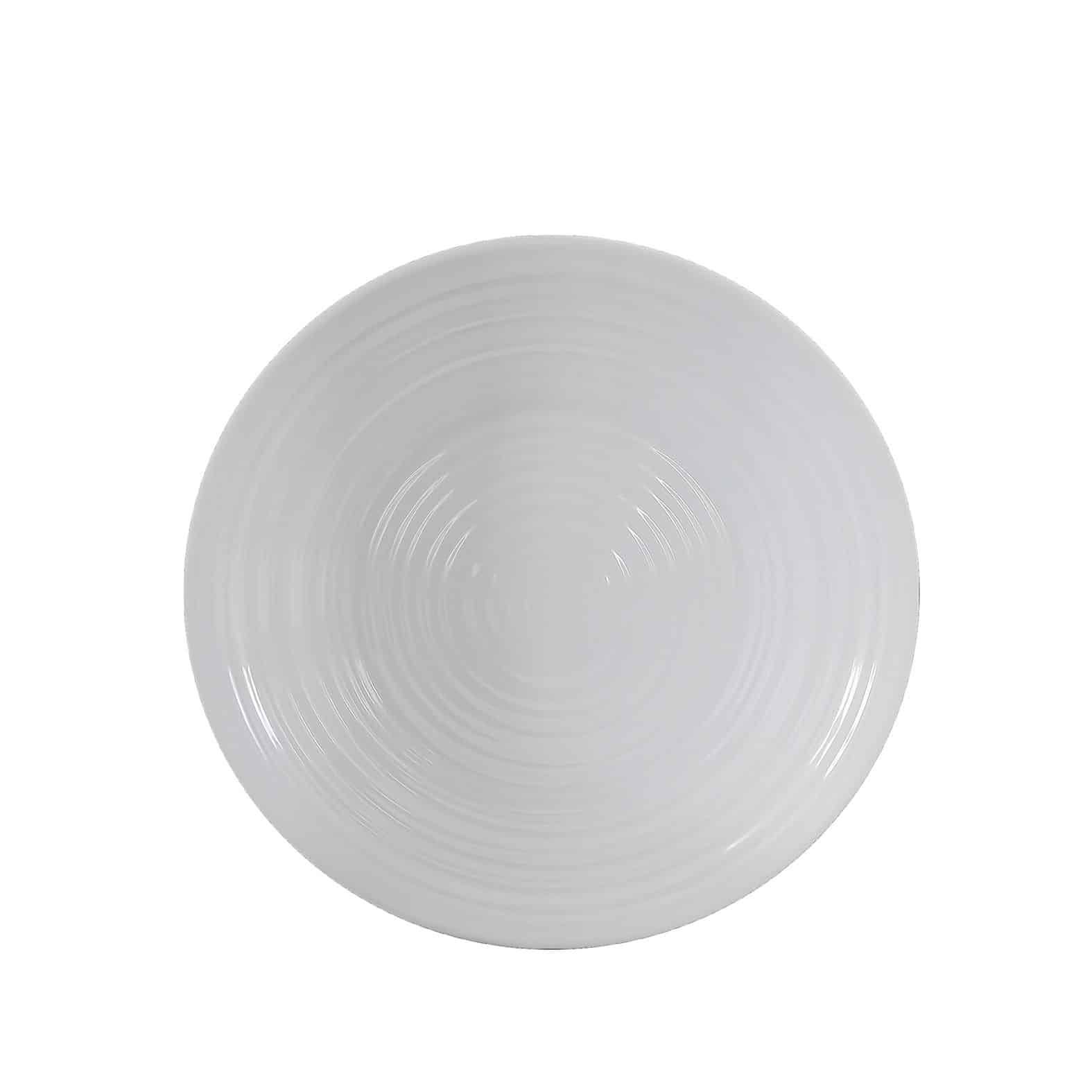 Home Classix Melamine Round Platter 35.5cm White