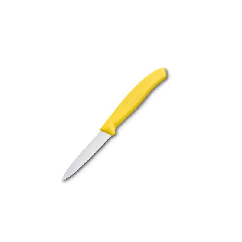 Victorinox Paring Knife Serrated Yellow 8cm