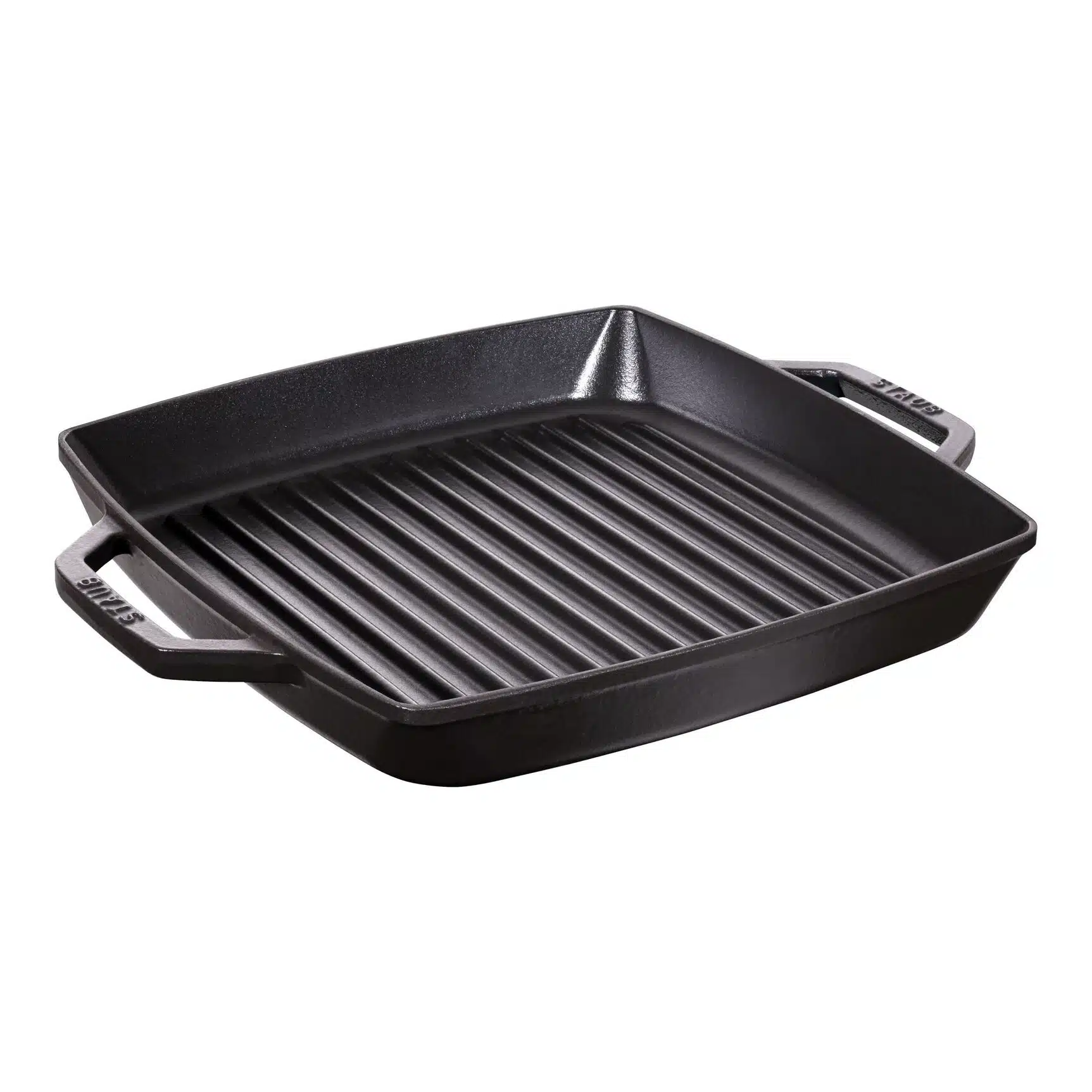 Staub Square Grill Pan 28cm Black