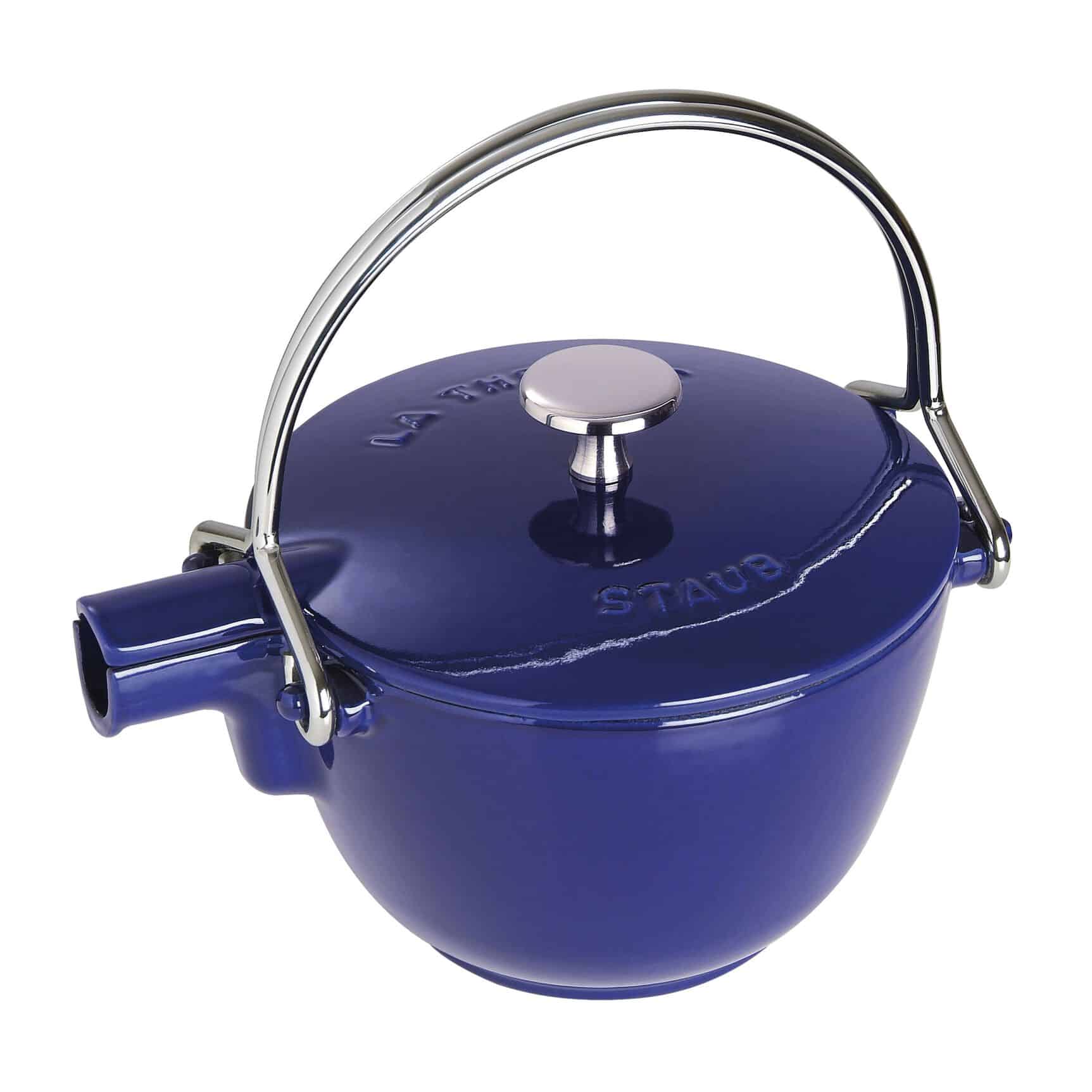 Staub Round Tea Pot 1.15L Dark Blue