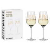 Ritzenhoff Sagengold White Wine Glass Set of 2
