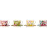 Maxwell Williams Enchantment Cup & Saucer Set of 4