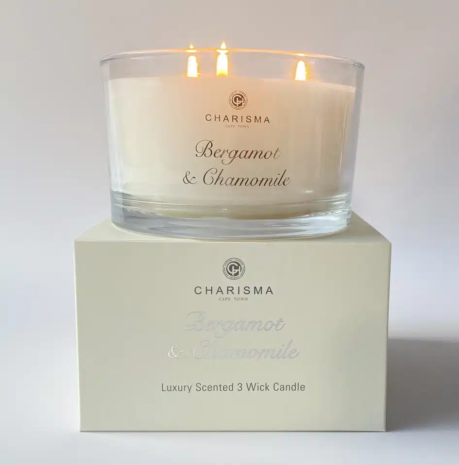 Charisma Bergamot&Chamomile 3 Wick Candle