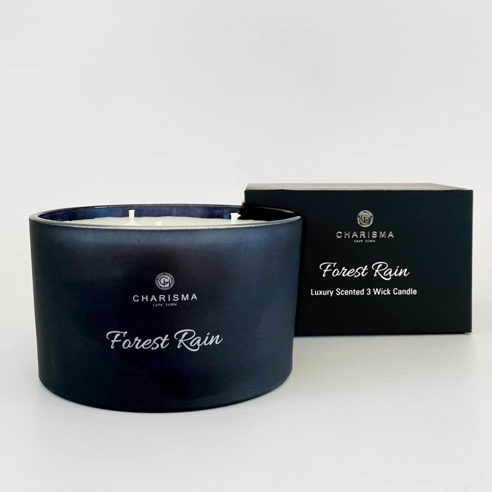 Charisma Forest Rain 3 Wick Candle 500g