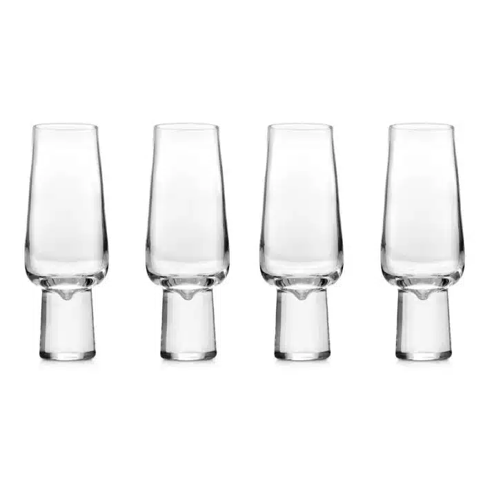 Carrol Boyes Champagne Flute Set of 4 Aura