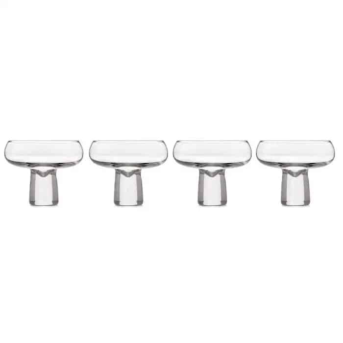 Carrol Boyes Champagne Coupe Set of 4 Aura