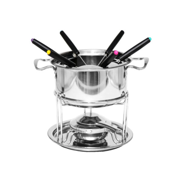 Regent Fondue Set with Burner & 6 Forks