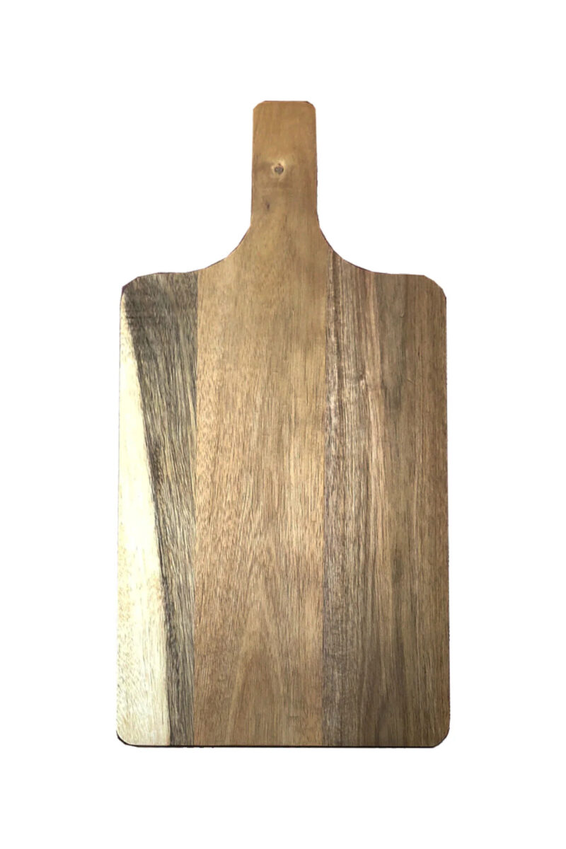Regent Acacia Wood Cutting Serving Board w Handle