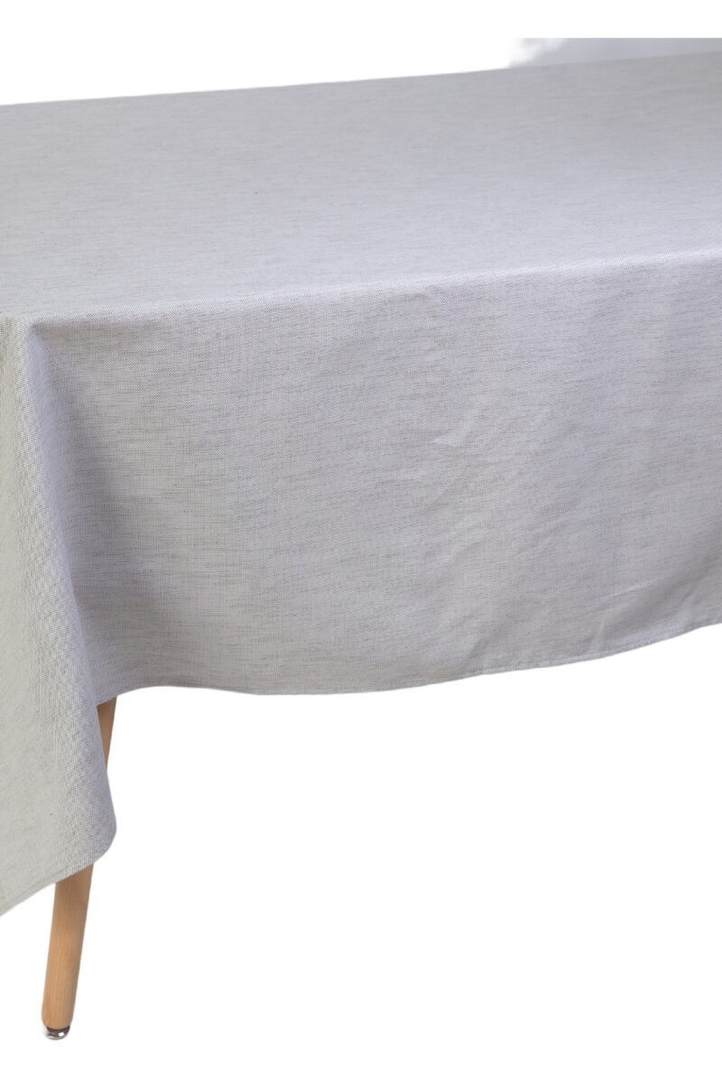 Tablecloth Grey Cobble 180 x360