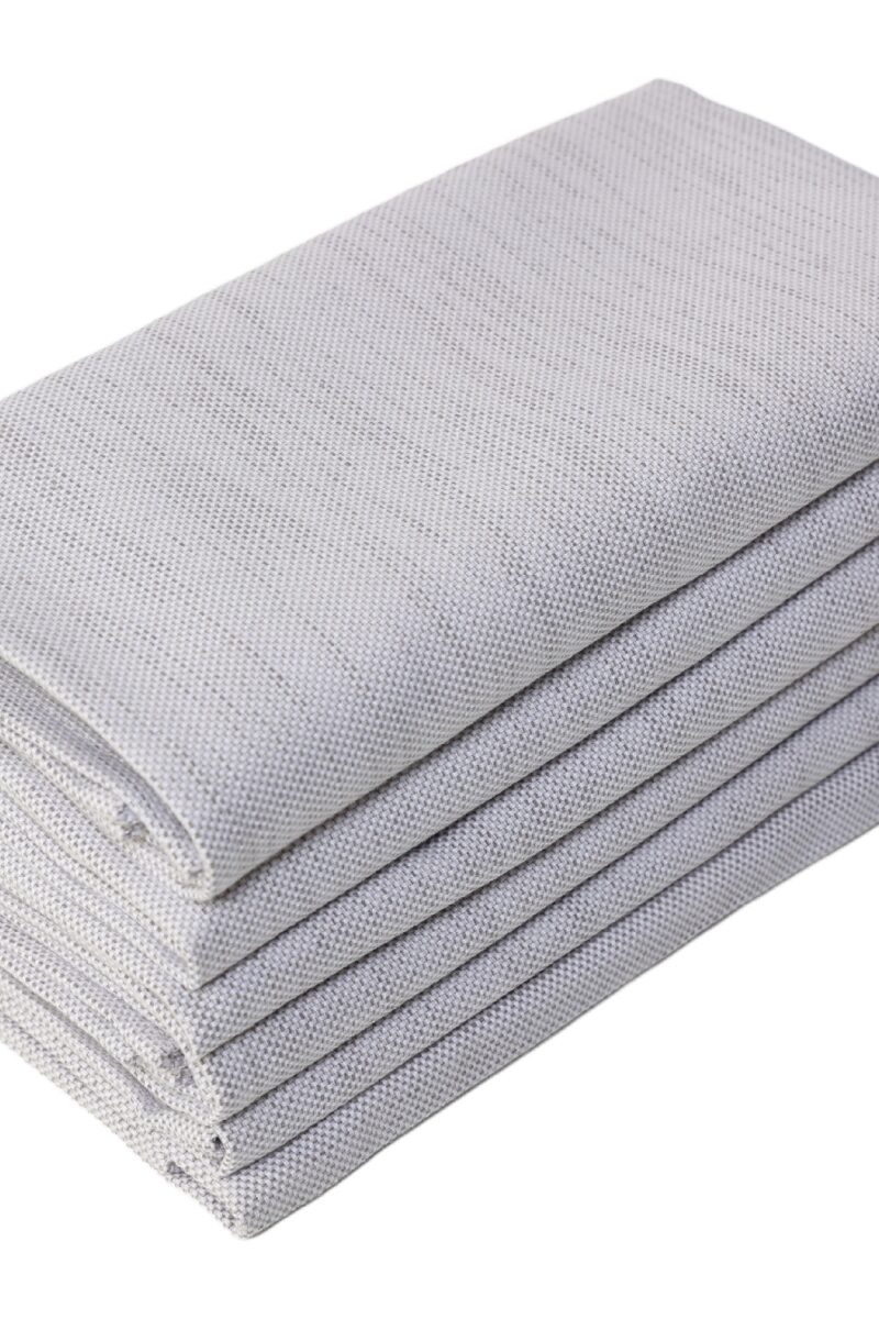 Tablecloth Grey Cobble Napkin Set of 6