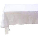 Tablecloth White Cotton 180x270cm