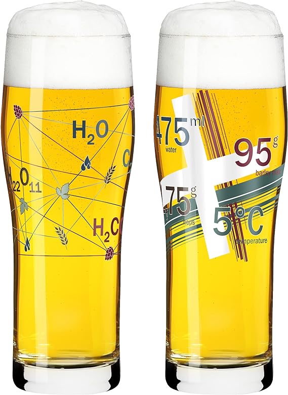 Ritzenhoff Brauchzeit Allround Beer Glass Set of 2