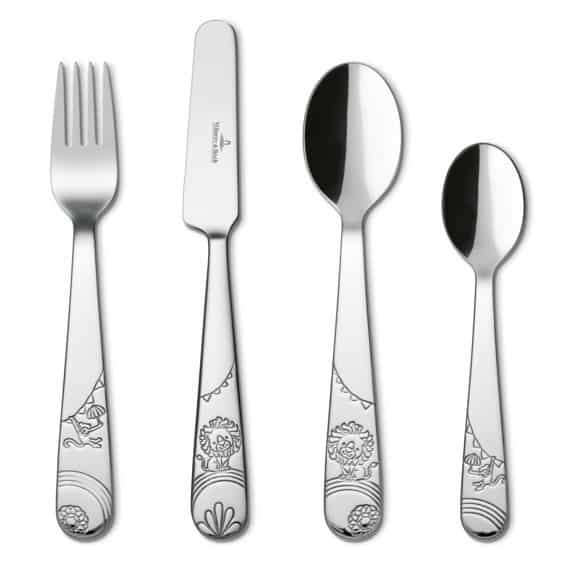 Boho Kids Roar Like Lion Children Cutlery Set 4 Pc