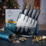 Viners Twilight Knife Block 6 Piece