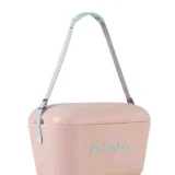 Polarbox Retro Cooler 12L Pink with Blue Strap