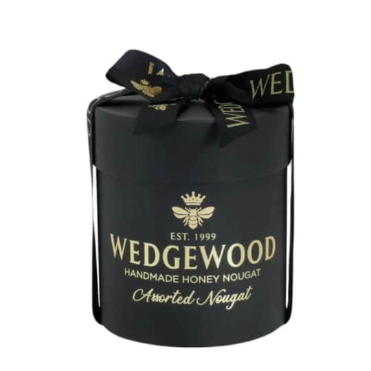 Wedgewood Bonbonniere Nut Hat Box Black