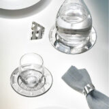 Alessi Mini Girotondo Glass Coasters Set of 4