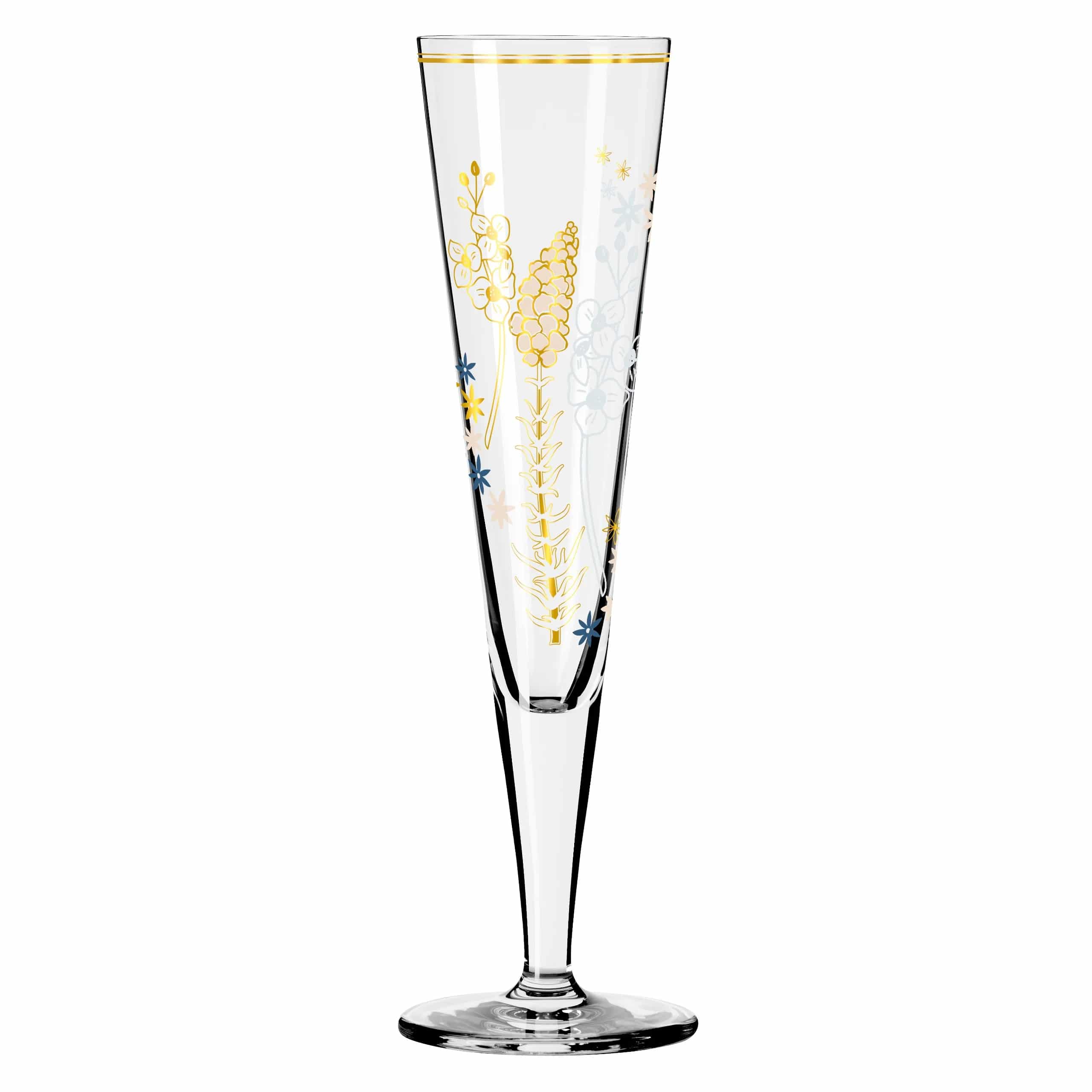 Ritzenhoff Golden Night Champagne Glass C Lorenzo