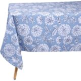 Tablecloth Dahlia Blue Robyn Valerie 180 x 270