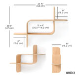 Umbra Montage Shelf Natural