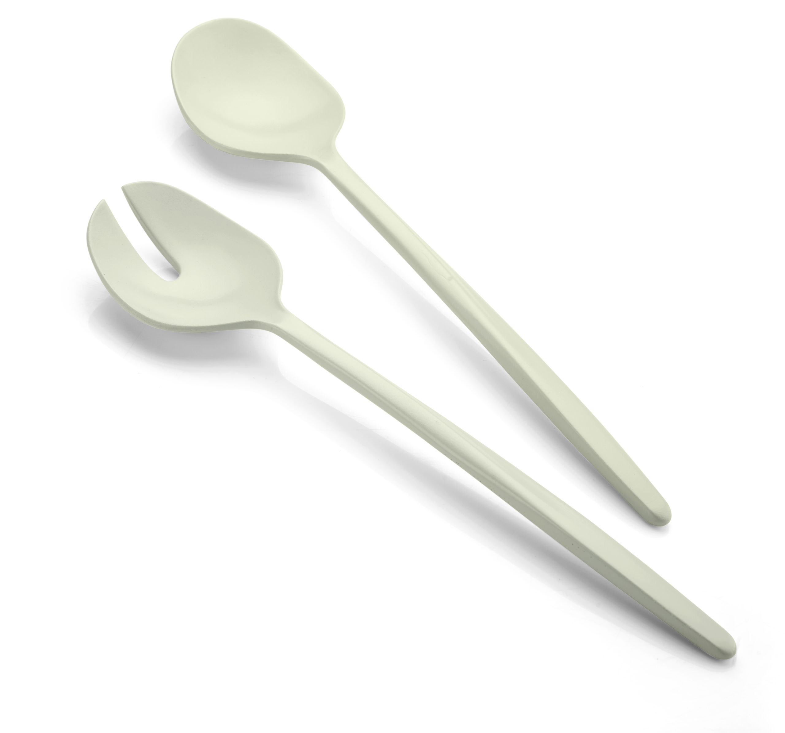 Tierra Salad Servers Cream