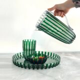 Dolcevita Round Tray Emerald