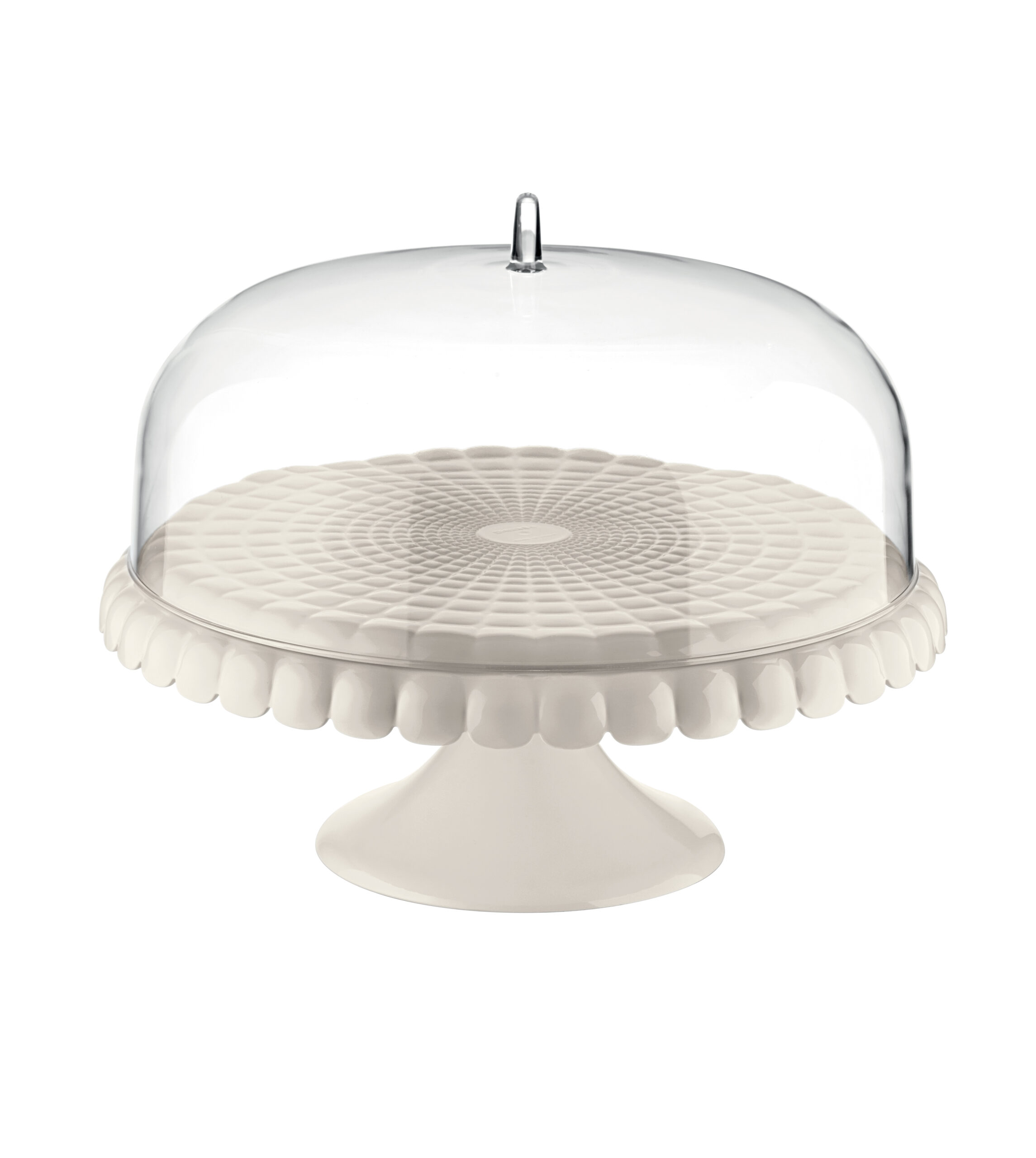 Tiffany Cake Stand with Dome Cream