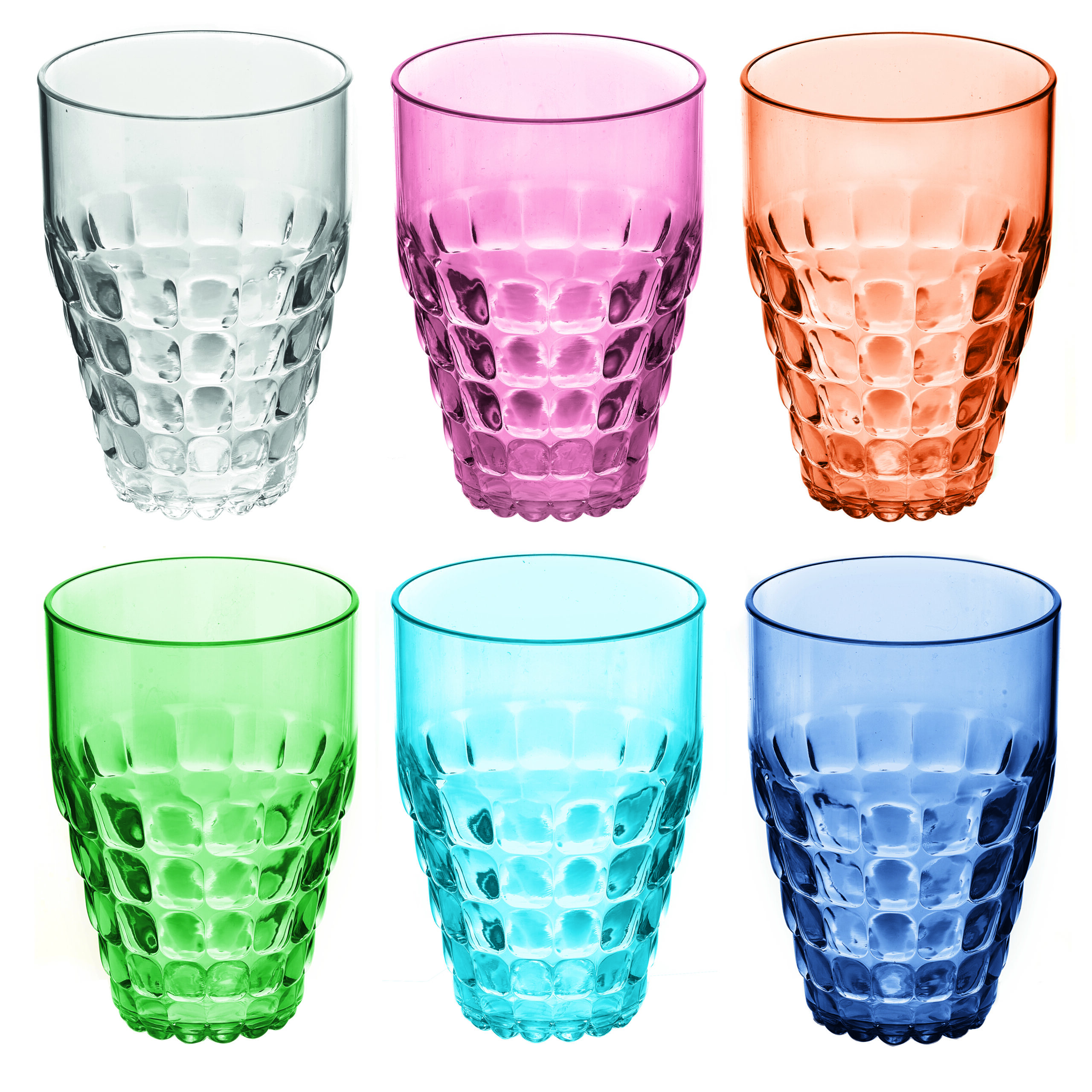 Tiffany Tumblers High Set of 6