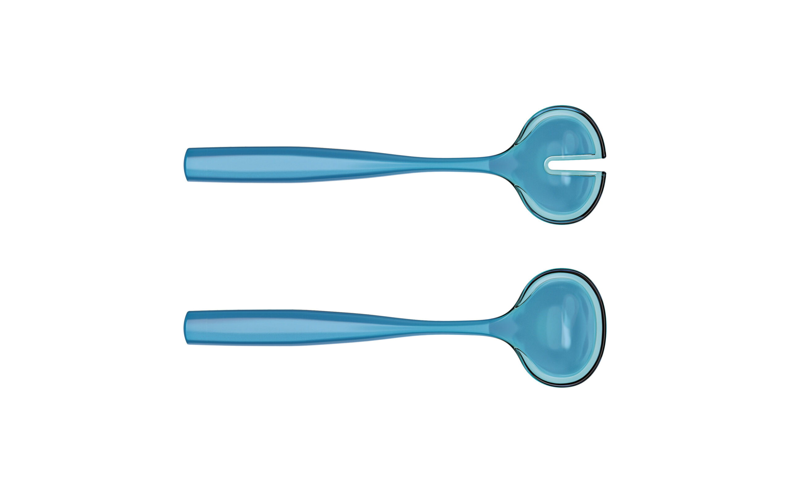 Dolcevita Salad Servers Turquoise