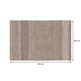 Regent Place Mats Woven Desert Sand PVC 300x450mm