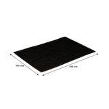 Regent Place Mats Woven PVC Camel Black 300x450mm