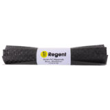 Regent Place Mats Woven Black PVC Set 4 300x450mm