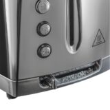 Russell Hobbs 2 Slice Toaster Luna Moonlight Grey