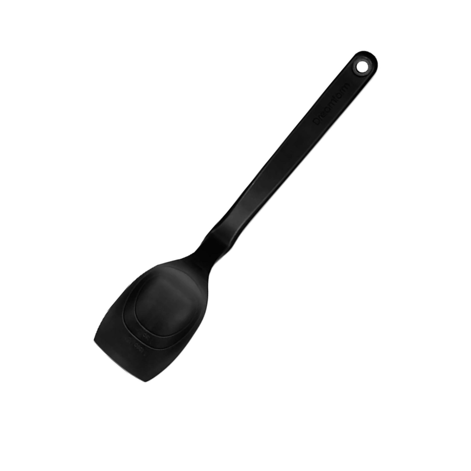 Dreamfarm Silicone Supoon Scraping Spoon Black