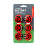 Bag Clips Ladybug Set of 6