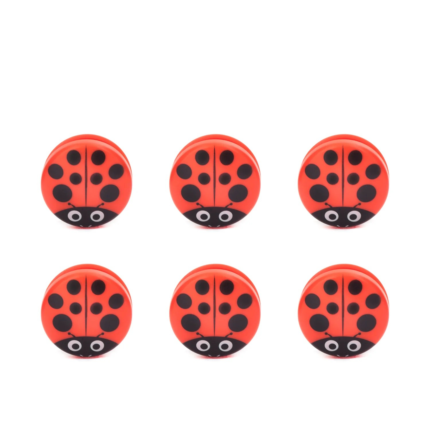 Bag Clips Ladybug Set of 6